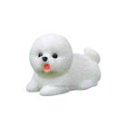 Mini figur av valp Resin Dekorativ hund för dioramor mikrovärld modelllandskap park trädgård figuriner dekoration 11