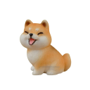 Mini figuur van een puppy Hars Decoratieve hond voor diorama microsfeer model landschap park tuin figuren decoratie 14