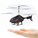Mini flyvende helikopter 100 g Genopladelig RC legetøj med infrarød sensor LED lys USB opladning Plastdrone til børn og voksne 4