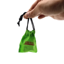 Mini fogão de camping a gás em titânio dobrável 123 x 75 mm Fogão de viagem leve Fogão a gás resistente Fogão portátil para caminhadas na montanha e na floresta 4