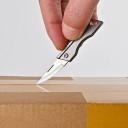 Mini Foldbar Lommekniv i Rustfrit Stål 8 cm med Nøglering Kompakt EDC Nøglering Skarp Kniv til Rejser Vandring Udendørsudstyr Rejser Ture 6