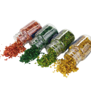 Mini folhas 33 ml 0,5–2 mm Folhas de resina para diorama Decoração de paisagens e ferrovias 1