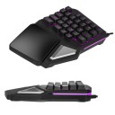 Mini-gamingtastatur med baggrundsbelysning 3
