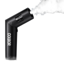 Mini gerador de névoa portátil 40 W Tanque 12 ml rotativo a 60° ventilador RGB e controlo remoto USB-C Preto Para fotografia e vídeo 2