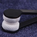 Mini Glasses Cleaner with Microfiber Pads Double-Sided Cleaning of Lenses Plastic Clip with Hanging Hole Dimensions 7 x 2 x 2 cm 3