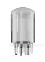 Mini-hovedmassageapparat med 4 ml reservoir til hår- og hovedbundsprodukter. Applikator til jævn påføring af produkter på hårrødderne. 6 x 3 cm. 4