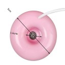 Mini humidificateur USB 5 cm Donut avec ions négatifs Diffuseur d'arômes portable Humidificateur silencieux pour bureau et voiture 2