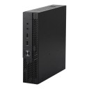 Mini-ITX HTPC Computer Case 196,5 x 198 x 45 mm met voeding 12 V DC en positie voor 2,5" schijf in zwart voor mini PC in de woonkamer 3