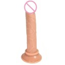 Mini-Jelly-Dildo mit Saugnapf, realistische Textur, vaginal und anal verwendbar, diskrete Verpackung 4