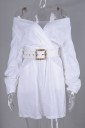 Mini-jurk met riem 6