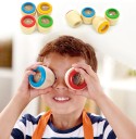 Mini kaléidoscope en bois 2