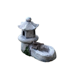 Mini kasteel toren met muren Decoratieve stenen toren voor diorama model landschap historische scène figuren decoratie 1