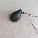 Mini keramická okarína 6 otvorů Soprán C 6,5 x 4 x 3,2 cm Přívěsek se šňůrkou na krk Hudební nástroj pro začátečníky 10