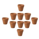 Mini keramiske blomsterpotter 12 stk. 3