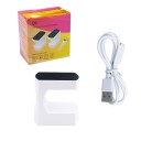 Mini lampa LED UV USB do suszenia paznokci Przenośny suszarka do lakierów żelowych 77 x 75 x 47 mm Timer 45/60 sek 110 g 3