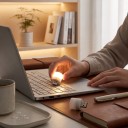 Mini lampada LED USB 5 pz Luce bianca calda 1 W 5 V 23 x 42 mm ABS e PC Bianco Luce notturna per laptop, powerbank e caricabatterie 5