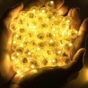 Mini LED balónková světélka voděodolná kuličky průměr 1,7 cm plastová s baterií Ag3 na Vánoce svatby a párty do balónků váz i nápojů 7