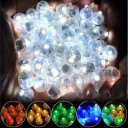 Mini LED balónková světélka voděodolná kuličky průměr 1,7 cm plastová s baterií Ag3 na Vánoce svatby a párty do balónků váz i nápojů 1