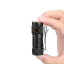Mini LED latarka kieszonkowa ładowana Type-C 6,2 cm 1000 lm z klipsem i magnesem do codziennego użytku 4