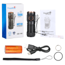 Mini LED Torch Pocket Rechargeable Type-C 6.2 cm 1000 lm with Clip and Magnet for Everyday Use 2