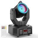 Mini LED-valo liikkuvalla päällä 30 W RGB LED vihreä laserdiodi ABS alumiinijäähdytin musta näyttövalo DJ-juhliin 1