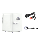 Mini lednička do auta Chlazení i ohřev Objem 4 l Příkon 26 až 38 W Napájení 12 a 240 V PP plast Bílá barva Na cesty i do kanceláře 1