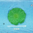 Mini leknin list 3,5 cm Dekoracyjny wodny list leknina do dioramy modelowego krajobrazu staw potok wodne scenariusze dekoracja 2