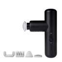 Mini masážní pistole Plynulá regulace 750 až 3000 ot./min Amplituda 7 mm Hmotnost 255 g Silikonové nástavce USB-C Na svaly i masáž hlavy 1