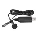 Mini microphone avec clip - Noir 1