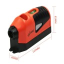 Mini nivelă laser Nivelă portabilă cu linie laser Măsurare orizontală și verticală Nivelă cu bulă Aliniere precisă 2