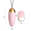 Mini ou vibrant de 7 cm cu 10 moduri de vibrație pentru stimularea intensivă a întregului corp, ambalaj discret 3