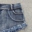 Mini pantaloni scurți din denim pentru femei Elvira 4