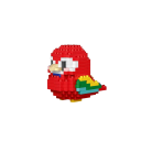 Mini Parrot Building Set 10 x 7.6 x 6.5 cm Detailed Model Made of Small Bricks for Creative Building Decorative Building Set for Children and Adults 1