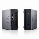 Mini PC CHUWI AMD Ryzen 6600H 16 GB RAM 512 GB SSD Windows 11 4K WiFi 128 x 130,5 x 57 mm Hopea Pöytätietokone toimistoon ja kotiin 6