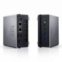 Mini PC CHUWI AMD Ryzen 6600H 16 GB RAM 512 GB SSD Windows 11 4K WiFi 128 x 130,5 x 57 mm Silver Stationär dator för kontor och hem 6
