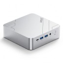 Mini PC Firebat F1 P AMD Ryzen 7 H 255 DDR5 16 GB o 24 GB SSD 512 GB o 1 TB Windows 11 Pro Wi-Fi 6 USB 4.0 Plateado Ordenador de juegos 1