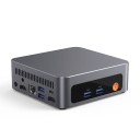 Mini PC Ninkear Intel Core i7-1185G7 16 GB DDR4 RAM 512 GB SSD Windows 11 Pro WiFi 6 Bluetooth 5.2 Raffreddamento a Ventola Grigio Per Ufficio 1