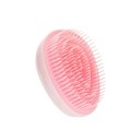 Mini pente de massagem antistático 8,7 x 6,5 cm Escova de desembaraçar em forma de ovo para cabelos molhados e secos Para todos os tipos 8