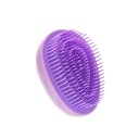 Mini pente de massagem antistático 8,7 x 6,5 cm Escova de desembaraçar em forma de ovo para cabelos molhados e secos Para todos os tipos 9