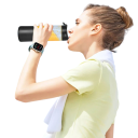 Μίνι Φορητός Μίξερ 530 ml 6 Λεπίδες 22000 στροφές/λεπτό USB-C Τροφοδοσία 4000 mAh Μπαταρία Smoothie Μίξερ για Φρούτα Λαχανικά Κοκτέιλ Ταξίδια 3