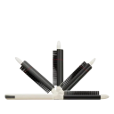 Mini pieptene de călătorie pliabil cu oglindă 11 x 9,5 x 4 cm Alb pieptene de masaj pliabil pentru păr cu oglindă retractabilă 2