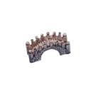 Mini ponte de pedra Ponte decorativa em arco para diorama paisagem modelo ribeiro lagoa cenário aquático decoração 5