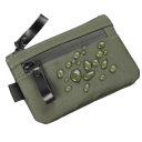 Mini portfel 9 x 13 x 1,5 cm X-Pac zip pouch Etui na monety, klucze i drobne przedmioty z tkaniny neutralnej węglowo 4