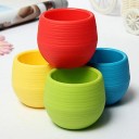 Mini pot de fleurs avec soucoupe C1168 4