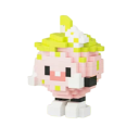 Mini Poupée Fraise 5,6 x 4,4 x 6,72 cm 273 pièces Micro 3D DIY briques Fruits délicieux Jouet de construction créatif pour enfants à partir de 8 ans Modèle décoratif 2