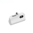 Mini Power Bank With Built-in Connector and 20 W Fast Charging Bidirectional Charging and LED Display For Phone and Travel Without Cable 1