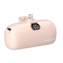 Mini powerbank sem fios Lightning 5000 mAh 4