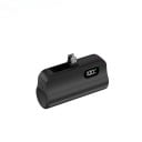 Mini powerbank z wbudowanym złączem i szybkim ładowaniem 20 W Obustronne ładowanie i wyświetlacz LED Do telefonu i podróży bez kabla 4