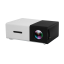 Mini projektor YG300 Prenosné domáce kino Kompaktný projektor LED projektor Domáci prehrávač HDMI port 13 x 8,5 x 4,5 cm 3