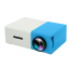 Mini projektor YG300 Prenosné domáce kino Kompaktný projektor LED projektor Domáci prehrávač HDMI port 13 x 8,5 x 4,5 cm 4